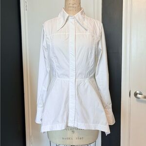 &Other stories White Button-Up Shirt